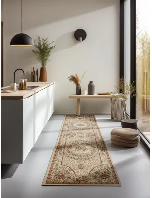 Dywan Klasyczny Herat 105995 Krem – nowoczesny design z bliska – styl klasyczny