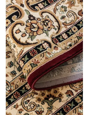 Dywan Klasyczny Herat 105983 Czerwony – aranżacja w salonie