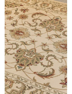 Dywan Klasyczny Herat 105985 Krem – detal krawędzi dywanu