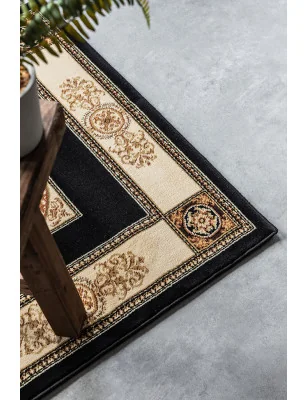 Chodnik Klasyczny Herat 105998 Czarny – widok z góry