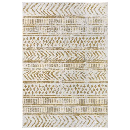 Dywan Dwustronny / Zewnętrzny Twinsupreme 105787 Ochre Krem – widok ogólny – wzór nowoczesny