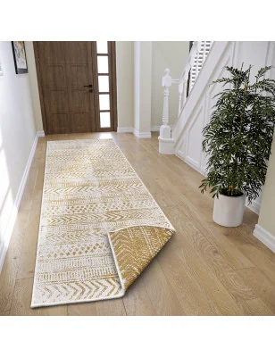 Dywan Dwustronny / Zewnętrzny Twinsupreme 105787 Ochre Krem – nowoczesny design z bliska – styl nowoczesny