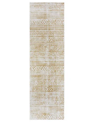 Dywan Dwustronny / Zewnętrzny Twinsupreme 105787 Ochre Krem – nowoczesny design z bliska – styl nowoczesny