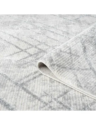 Dywan okrągły strukturalny nowoczesny Antique 2450 Szary