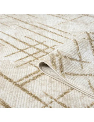 Widok z góry na nowoczesny dywan w jasnym kolorze – Antique 2450