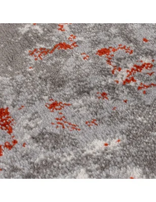 Dywan Nowoczesny Cocktail Wonderlust Terracotta – detal krawędzi dywanu