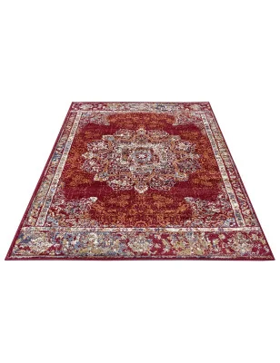 Dywan Klasyczny Vintage Luxor 105638 Czerwony – widok z góry