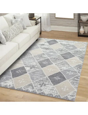 Nowoczesny dywan prostokątny Flaire 1790 z etnicznym akcentem