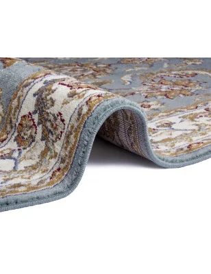 Dywan Klasyczny Luxor 105641 Mint Kremowy – zbliżenie na teksturę – idealny do: do przedpokoju