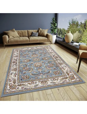 Dywan Klasyczny Luxor 105641 Mint Kremowy – detal krawędzi dywanu