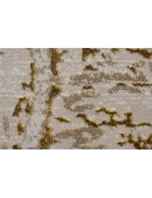 Dywan Nowoczesny Eris Arissa Złoty – widok z góry
