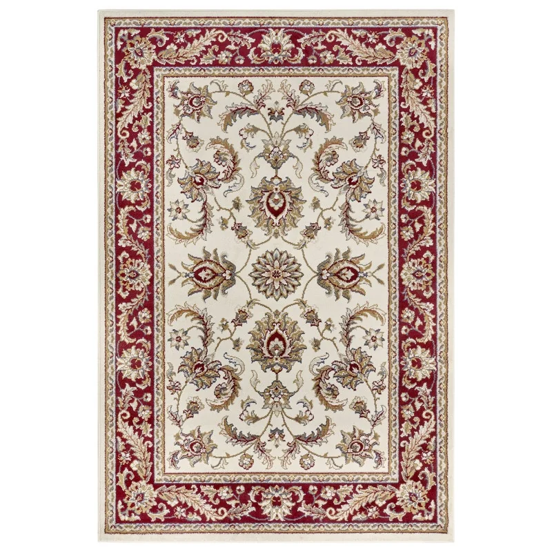 Dywan Klasyczny Luxor 105643 Kremowy Czerwony