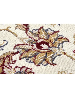 Dywan Klasyczny Luxor 105643 Kremowy Czerwony – aranżacja w salonie