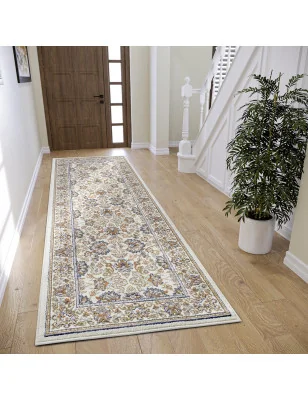 Dywan Klasyczny Luxor 105636 Kremowy – nowoczesny design z bliska – styl klasyczny