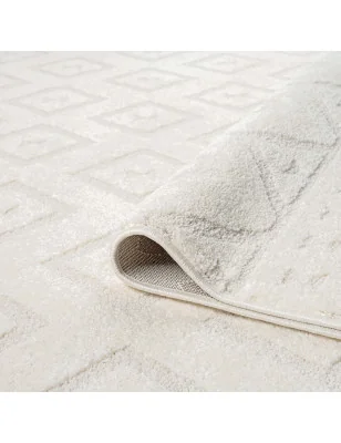 Nowoczesny dywan boho Lounia 99990 krem