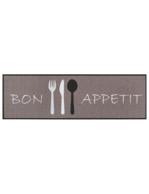 Dywan Do Kuchni Bon Appetit Cook&Clean 105724 Brązowy Biały