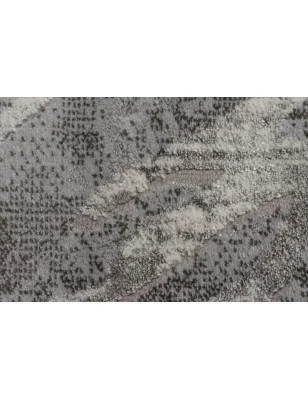 Dywan Nowoczesny Eris Arissa Srebrny – detal krawędzi dywanu