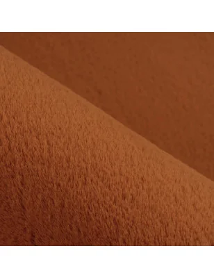 Dywan Rabbit okrągły Terakota Futro Królika Topila 4000 futrzany