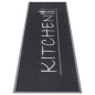 Dywan Do Kuchni Kitchen Cook&Clean 105725 Czarny Biały