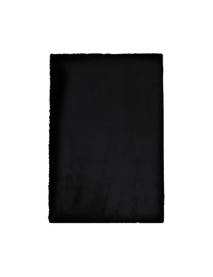 Dywanik łazienkowy Rabbit Czarny Futro Królika Topila Maty antypoślizgowy