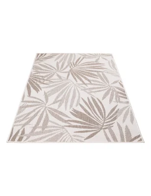 Funkcjonalny dywan na zewnątrz i do wnętrz, dwustronny DUO 57710 Krem