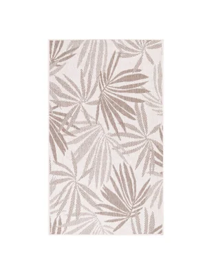 Funkcjonalny dywan na zewnątrz i do wnętrz, dwustronny DUO 57710 Krem