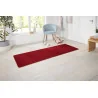 Dywan Czerwony Jednokolorowy Nasty 101151 Czerwony – ułożony na podłodze – pasuje do: do sypialni
