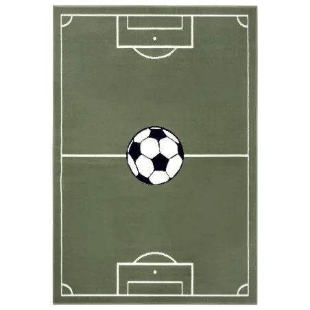 Dywan Dziecięcy Boisko Piłka Adventures 105526 Zielony – widok ogólny – wzór dziecięcy