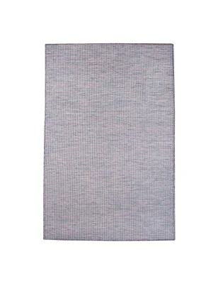 Dywan na zewnątrz i do wnętrz gładki Paloa 27780 Niebieski Róż