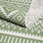 Dywan na zewnątrz i do wnętrz boho Paloa 35220 Zielony