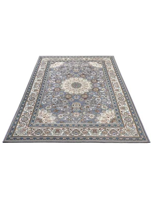 Dywan Zewnętrzny Tarasowy Ogrodowy Flair 105715 Szary Krem – widok z góry