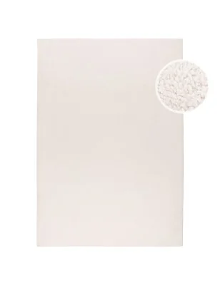 Dywan Jednokolorowy zmywalny antypoślizgowy miękki Calmia Krem