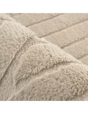 Dywan nowoczesny 3D, miękki Waving 5010 Beż