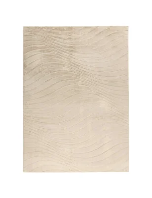 Dywan nowoczesny 3D, miękki Waving 5030 Beż