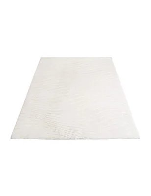 Dywan nowoczesny 3D, miękki Waving 5030 Biały/Ivory