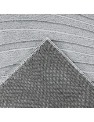 Dywan nowoczesny 3D, miękki Waving 5030 Szary