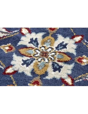 Dywan Klasyczny Luxor 105634 Niebieski – aranżacja w salonie