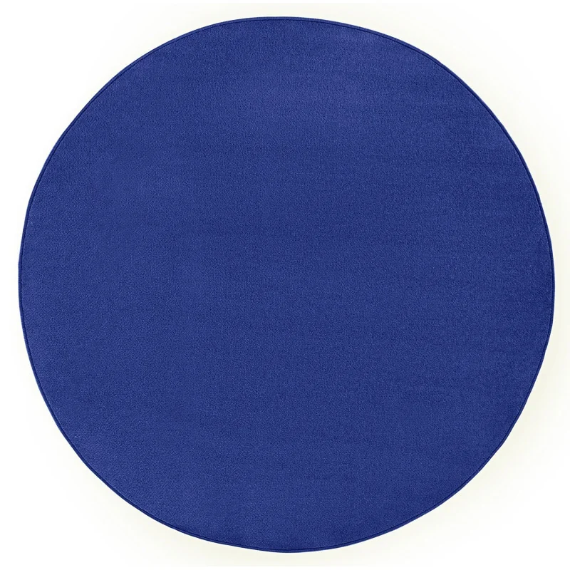 Dywan Jednokolorowy Fancy Okrągły 103007 Niebieski
