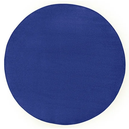 Dywan Jednokolorowy Fancy Okrągły 103007 Niebieski – widok ogólny