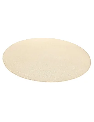 Dywan Jednokolorowy Fancy Okrągły 103003 Beżowy – aranżacja w salonie