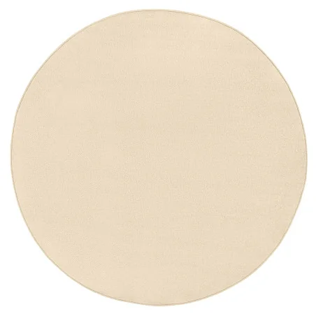 Dywan Jednokolorowy Fancy Okrągły 103003 Beżowy – widok ogólny