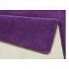 Dywan Jednokolorowy Fancy 103005 Fioletowy – zbliżenie na teksturę – idealny do: do sypialni