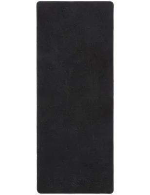 Dywan Jednokolorowy Fancy 103004 Czarny – ułożony na podłodze – pasuje do: do sypialni