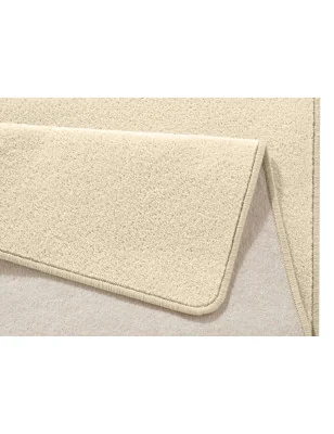 Dywan Jednokolorowy Fancy 103003 Beżowy – zbliżenie na teksturę – idealny do: do sypialni