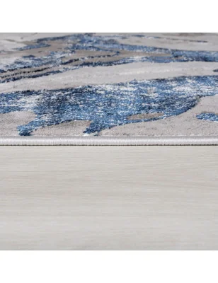 Dywan Nowoczesny Eris Marbled Navy – widok z góry