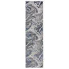 Dywan Nowoczesny Eris Marbled Navy – nowoczesny design z bliska