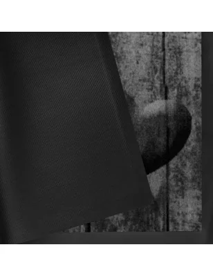 Mata Wejściowa Serca Printy 103793 Szary Antracyt – zbliżenie na teksturę – idealny do: wejście