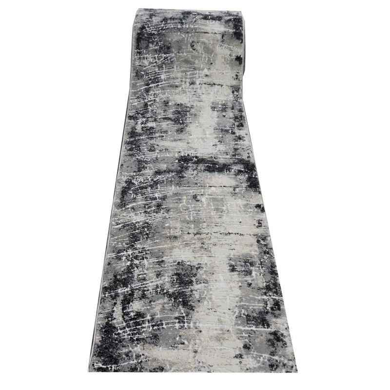 Chodnik Elite Z Obszyciem Na Wymiar 8497 Szary