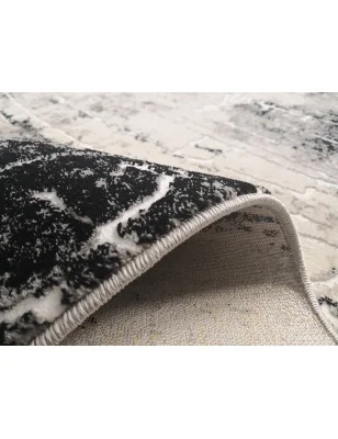 Chodnik Elite Z Obszyciem Na Wymiar 8497 Szary – widok z góry