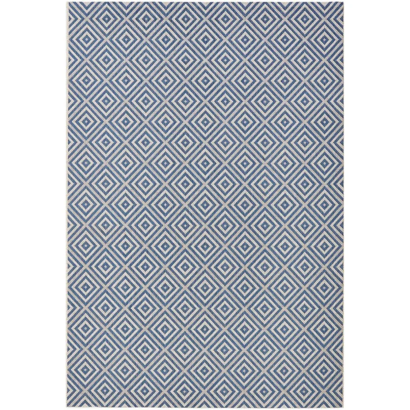 Dywan Zewnętrzny / Płasko Tkany Meadow 102468 Niebieski